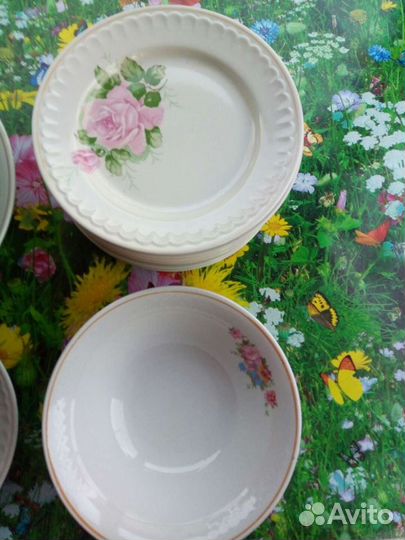 Тарелки для первых и вторых блюд