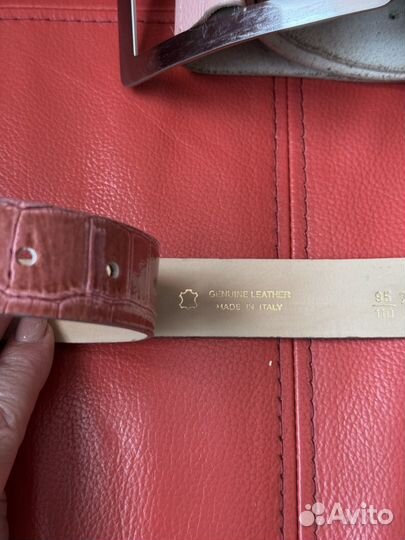 Ремни женские кожаные Италия