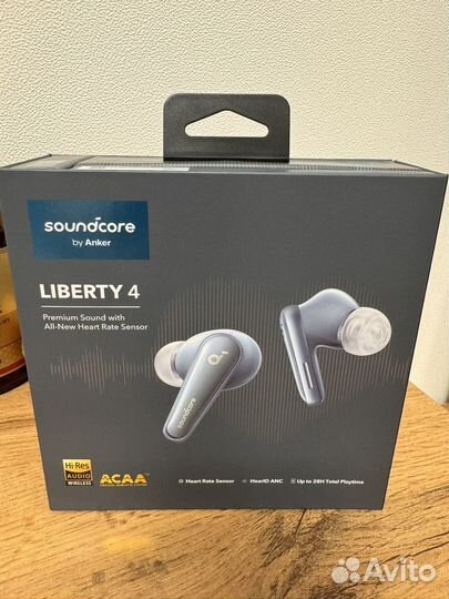 Коробка от наушников Anker Soundcore Liberty 4