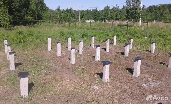Фундамент жб сваи
