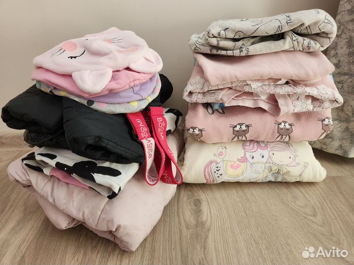 Пакет одежды для девочки р.80