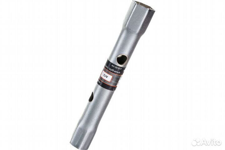 Ключ трубчатый 16х17мм AV steel