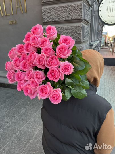 Розы голландские с доставкой 31 шт