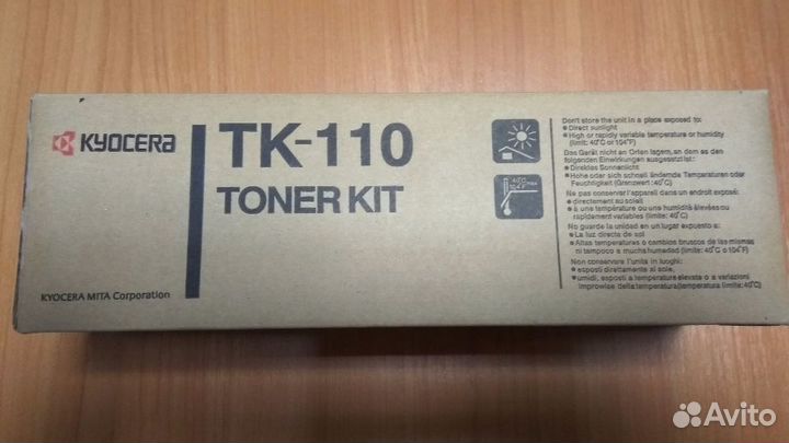 Новый.Оригинальный Тонер-картридж Kyocera TK-110