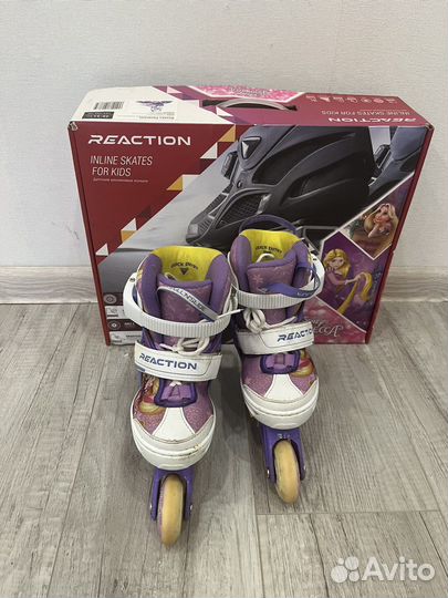 Роликовые коньки раздвижные Reaction