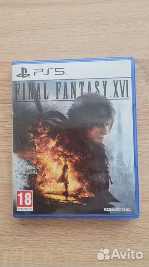 Final Fantasy XVI 16 диск PS5