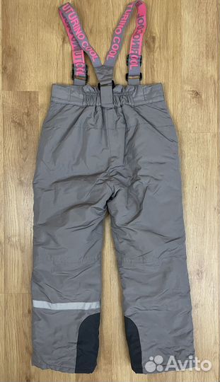 Брюки болоневые для девочки, штаны