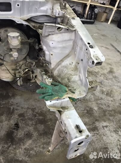 Лонжерон перелний левый Hyundai Getz