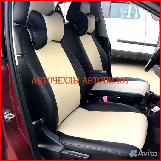 Чехлы Автопилот Skoda Rapid 1 из экокожи