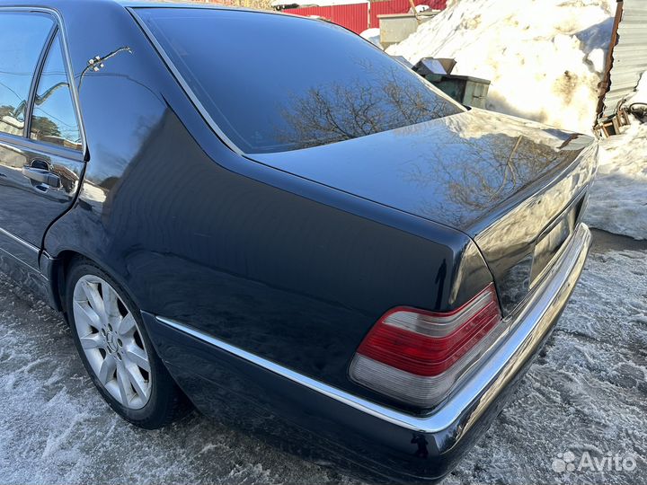 Разборка мерседес W140 1998г рестайлиг 119 985 4.2