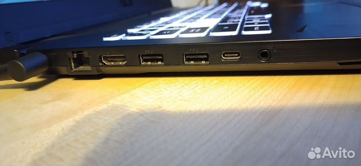 Игровой ноутбук asus 17 дюймов RTX 3060