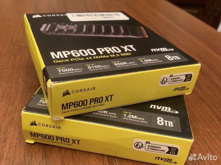 Corsair MP600 PRO XT Gen4 PCIe x4 NVMe M.2 SSD