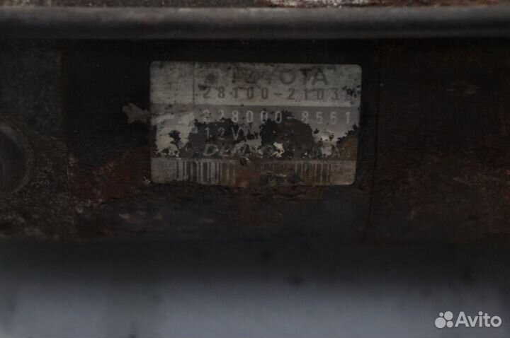 Стартер Toyota Porte NCP10 1NZ-FE