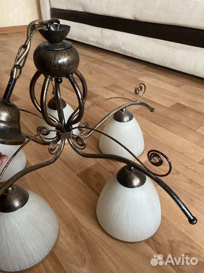 Люстра 5 рожков