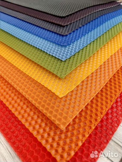 Цветная и неокрашенная вощина от 1кг