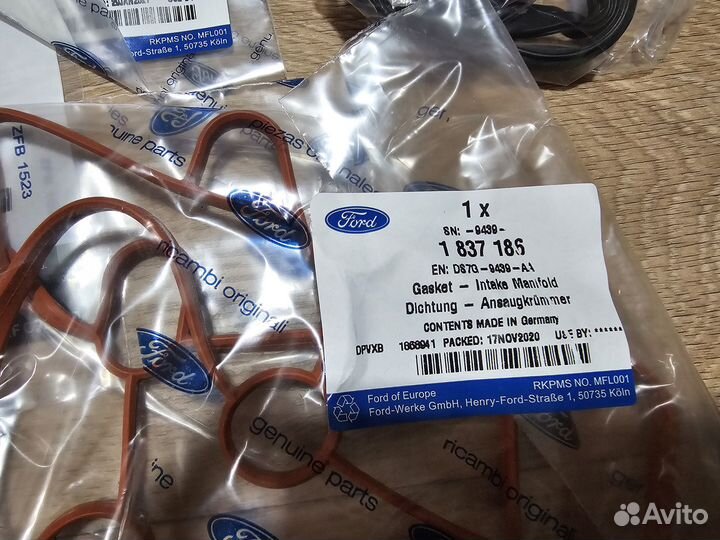 Комплект прокладок двс верхний Ford 1.5 ecoboost