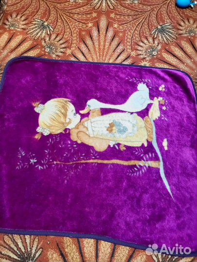 Одеяло байковое детское