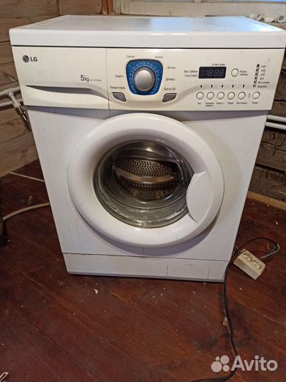 Стиральная машина бу lg 5 кг