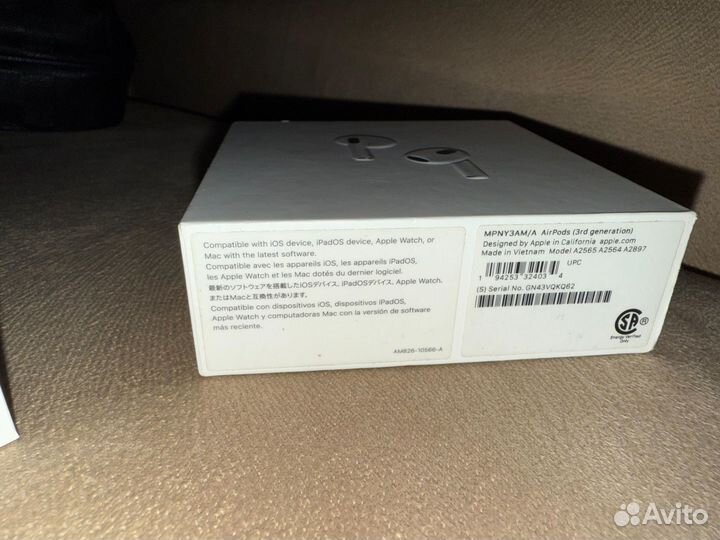 Наушники Airpods 3