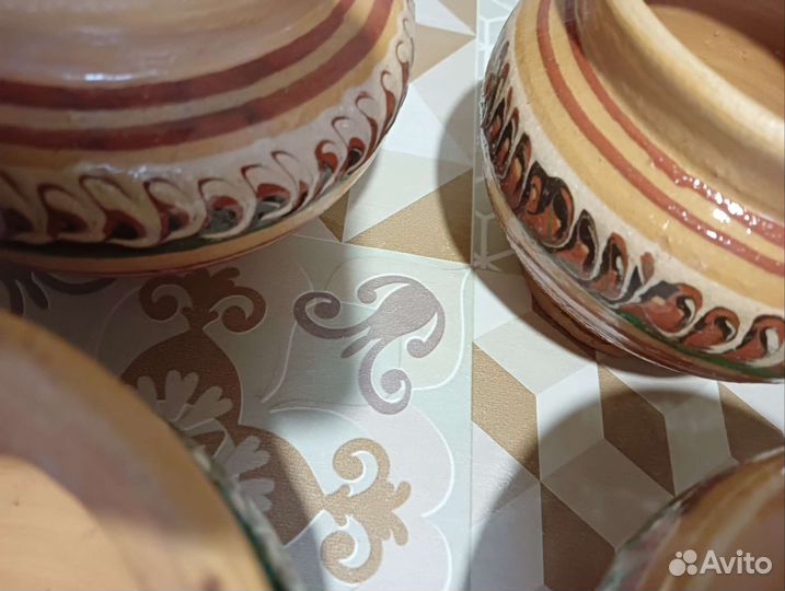 Горшочки глиняные для запекания