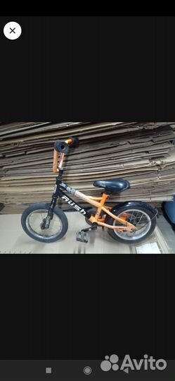 Велосипед детский 14 колёсах