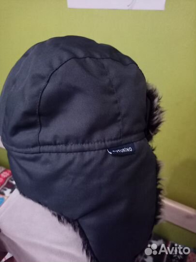 Шапка ушанка зимняя для мальчика 8 лет