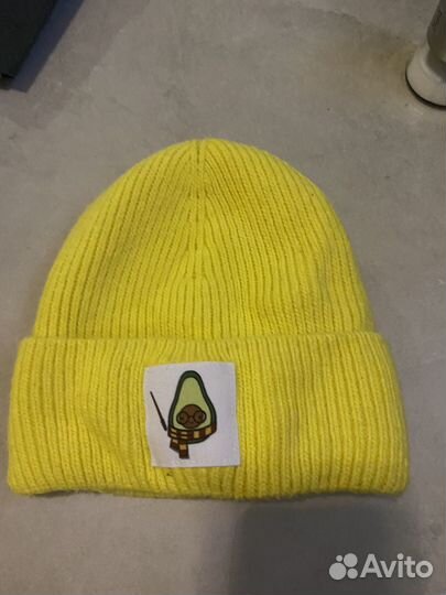 Шапочка желтая
