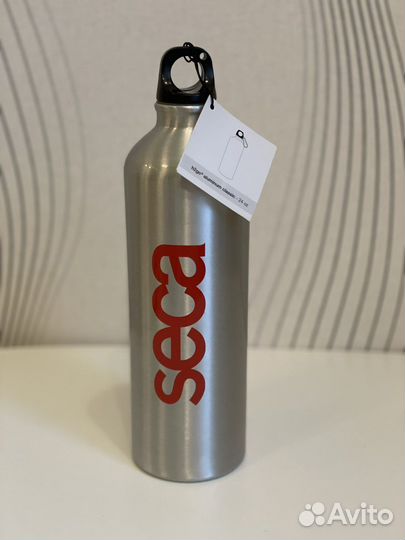 Алюминиевая бутылка для воды новая