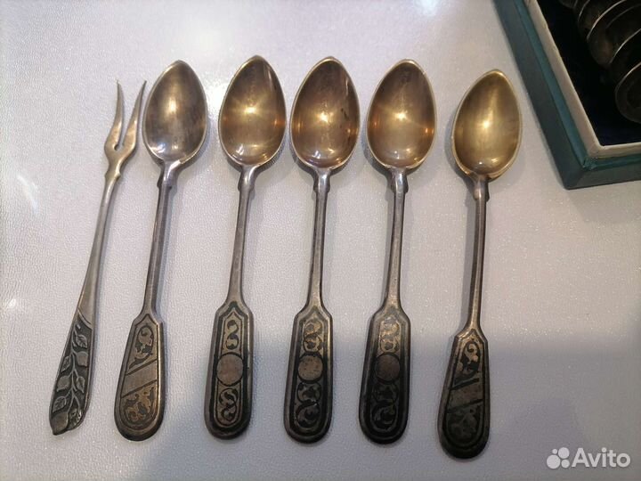 Серебряные ложки СССР 875 298 гр