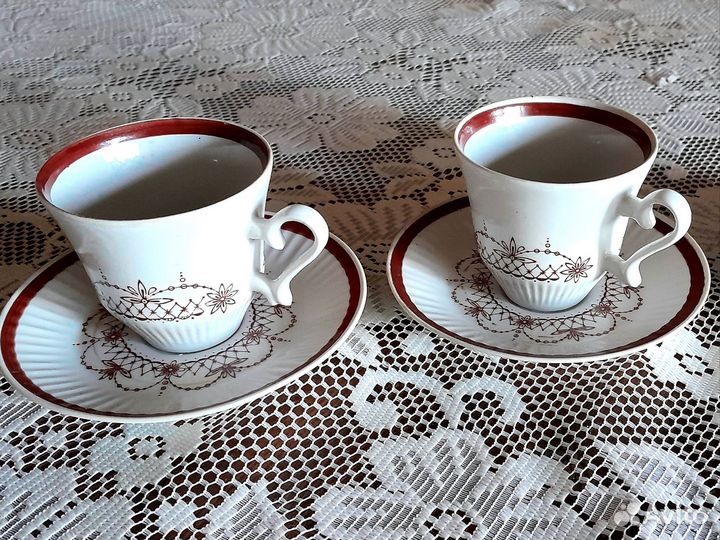 Чашка с блюдцем Барановка