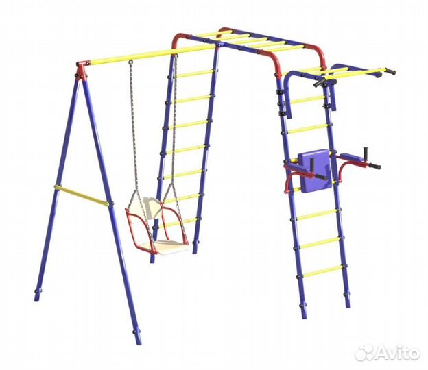 Дачный спортивный комплекс Качеля Рукоход Турник