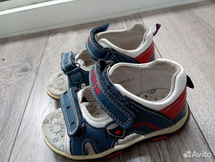 Босоножки детские для мальчиков 21