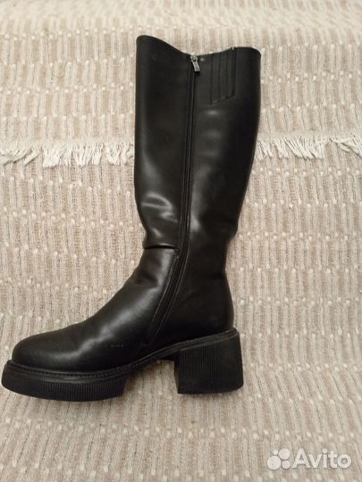 Сапоги женские зимние нат.кожа р.40