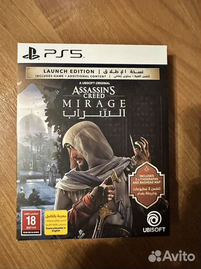 Assassin’s Creed Mirage Ps 5 (русские субтитры )