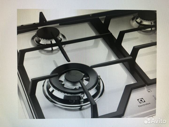 Варочная панель газовая Electrolux нерж