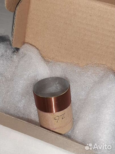 Звуковая катушка и центрирующие шайбы