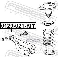 Болт с эксцентриком (ремкомплект) lexus RX270/3