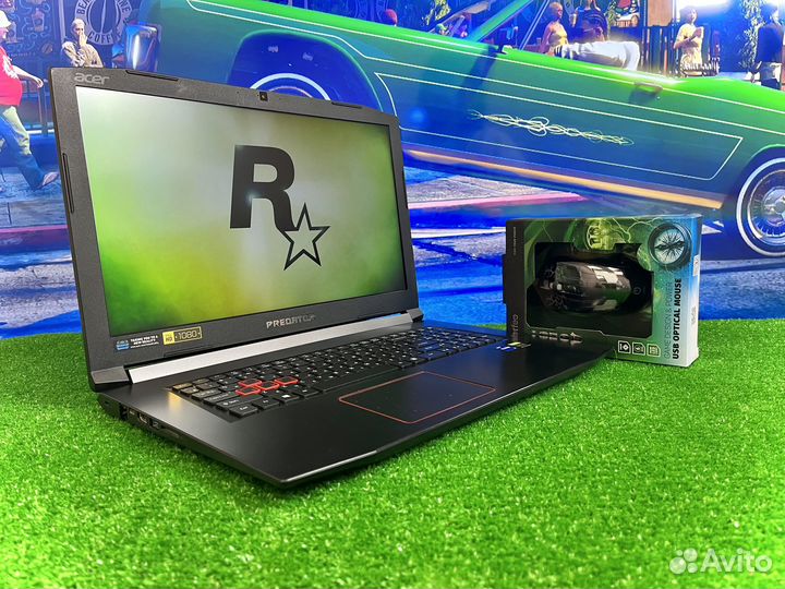 Топовый ноутбук для игр Acer RTX / Гарантия / SSD