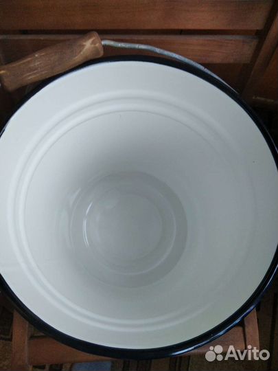 Ведра и тазы эмалированные СССР