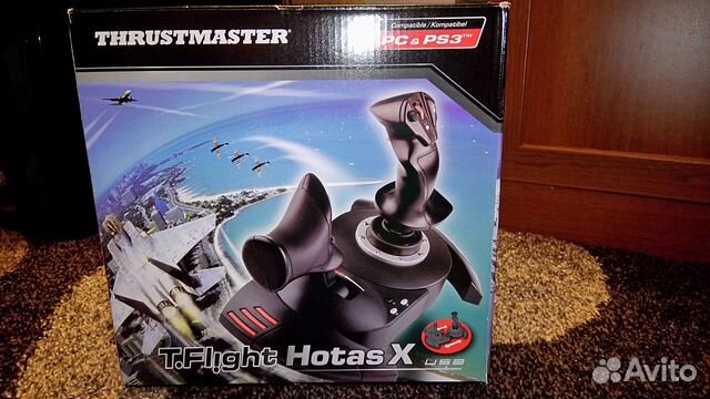 Джойстик проводной Thrustmaster T-Flight Hotas X ч