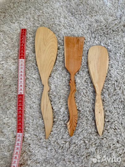 Ложки лопатки деревянные новые