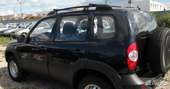 Релинги с поперечинами Нива Chevrolet,Тревел