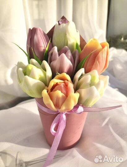 Мыло ручной работы, подарок на 8 марта