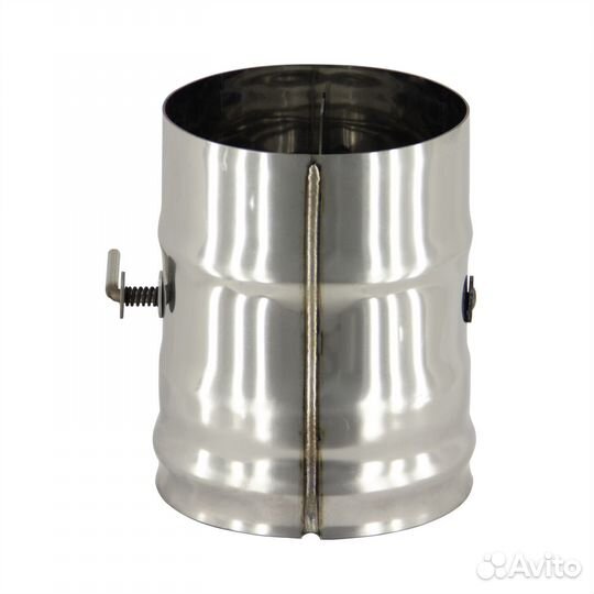 Шибер Поворотный D115мм 0,5мм aisi430