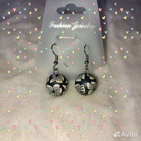 Комплект колье и серьги