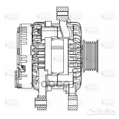 Генератор LG2707 startvolt