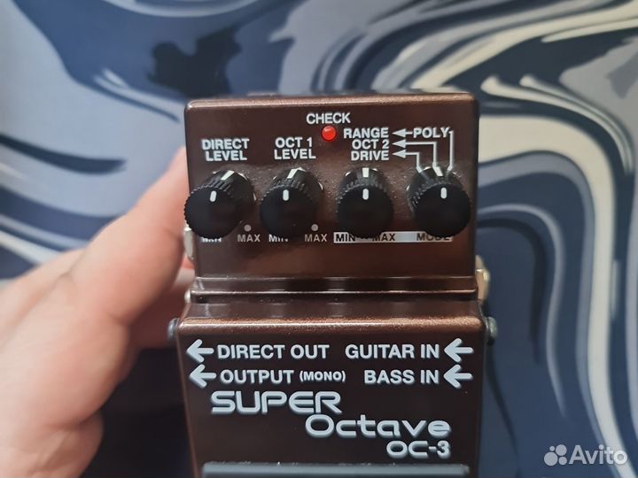 Гитарная педаль boss OC-3 super octave