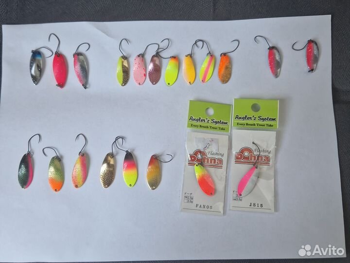 Форелевые блесна