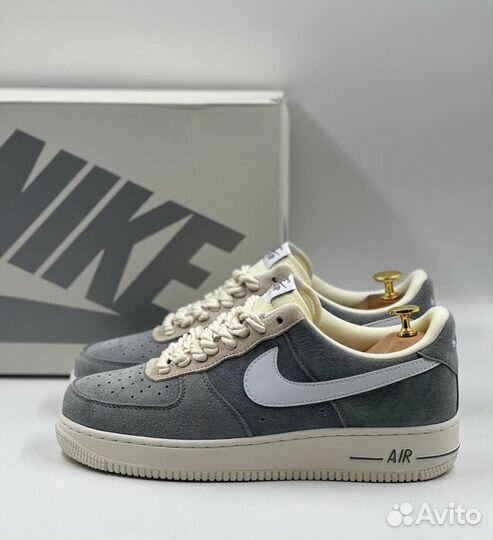 Nike Air Force 1: Серый - Непревзойденный Стиль