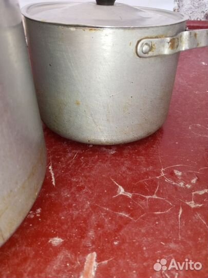 Эмалированная и алюминевая посуда СССР